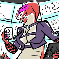 Mistress Celia, Base Commander, RIV