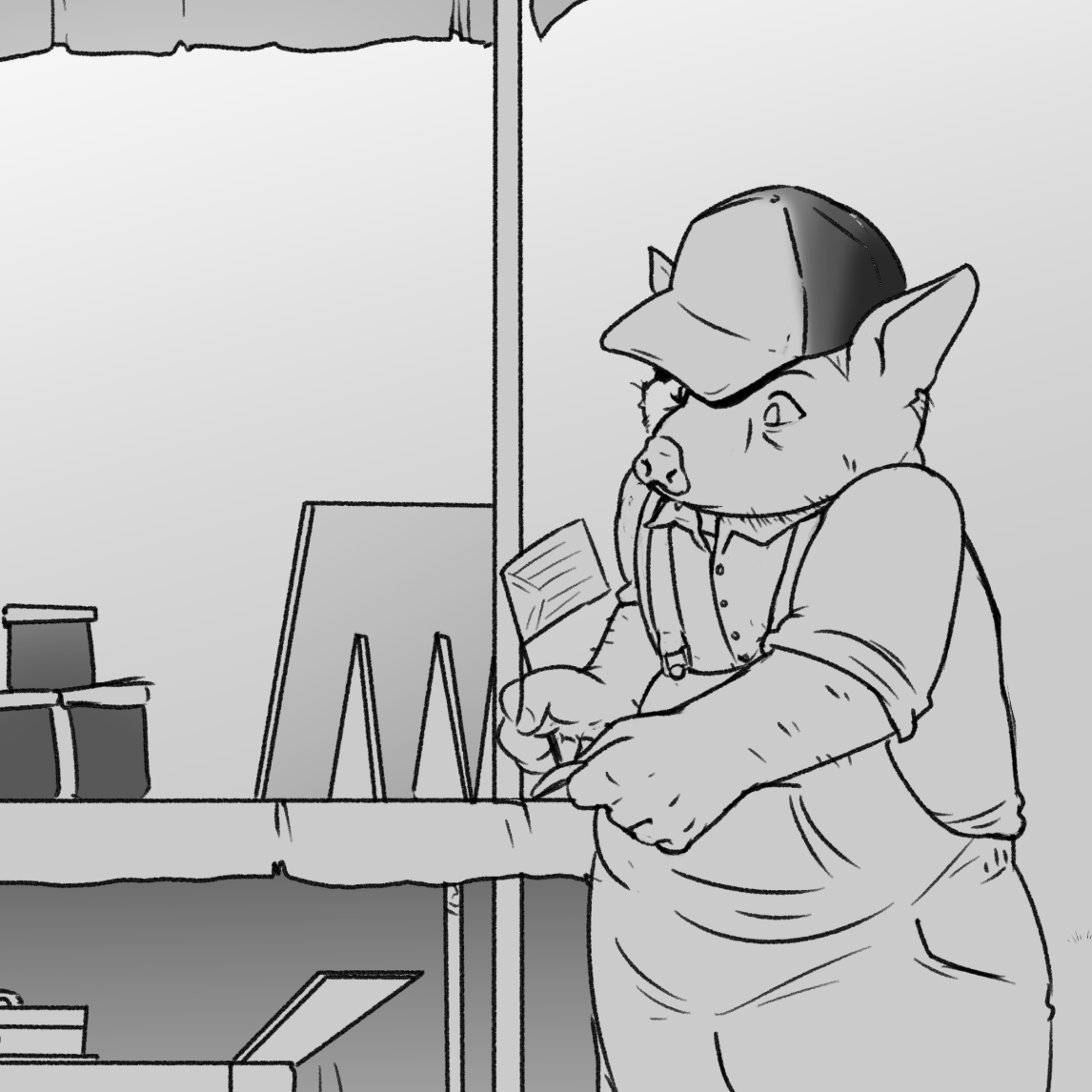 At the Renfrew Farmer's Market